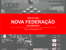 Tablet Screenshot of fpsb.com.br